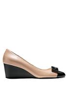 Cole Haan Elsie Bow Leather Wedge