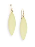Alexis Bittar Lucite Marquis Drop Earrings
