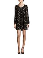 Collective Concepts Lace Up Front Dress