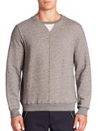 Timo Weiland Jeff Textured Pintuck Pullover
