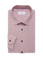 Eton Contemporary-fit Glen Check Dress Shirt