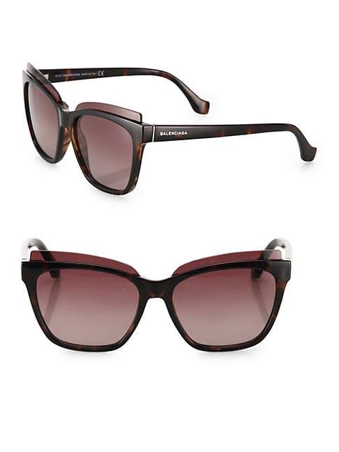 Tom Ford 58mm Injected Square Sunglasses