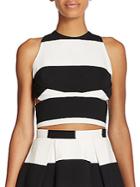 N / Nicholas Orchard Striped Cropped Top