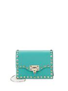 Valentino Garavani Rockstud Leather Wallet