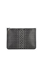 Alexander Mcqueen Sequined Leather Pouch