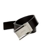 Versace Plaque Leather Belt