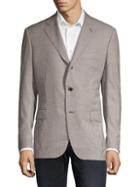Caruso Check Wool Sportcoat