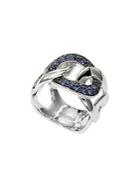 Effy Sterling Silver & Sapphire Ring
