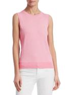 Saks Fifth Avenue Collection Lurex Sleeveless Shell