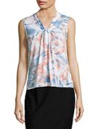 Calvin Klein Knotted Sleeveless Top