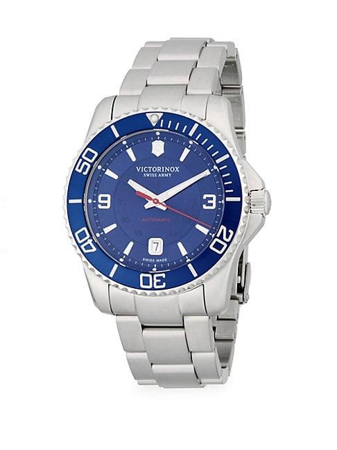 Victorinox Swiss Army Stainless Steel Automatic Bracelet Watch