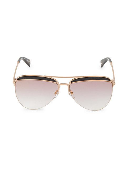 Marc Jacobs 61mm Aviator Sunglasses