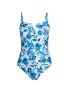 Red Carter Swim Floral One-piece Swimsuit