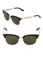 Gucci Tinted 52mm Clubmaster Sunglasses