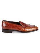 Nettleton Norton Textured Leather Penny Loafers