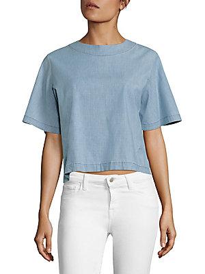 J Brand Archer Cropped Top