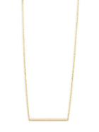 Saks Fifth Avenue 14k Yellow Gold Bar Necklace