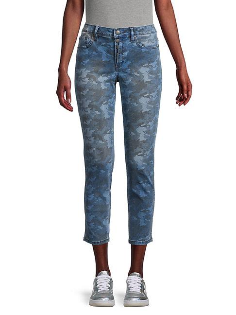 Miss Me Mid-rise Ankle Skinny Camouflage Jeans