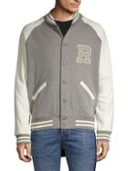 Ralph Lauren Logo Colorblock Cotton-blend Jacket