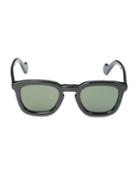 Moncler 50mm Keyhole Square Sunglasses