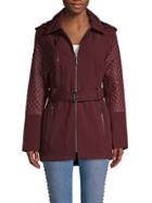 Michael Michael Kors Quilted Hooded Jacket