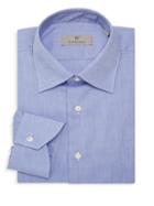Canali Modern-fit Textured Button-down Shirt