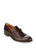 Saks Fifth Avenue Textured Leather Loafers