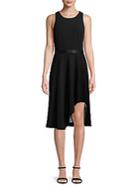 Calvin Klein Asymmetrical Fit-&-flare Dress