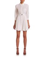 Theory Jalyis Belted Shirtdress