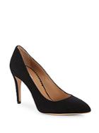 Emporio Armani Suede Point Toe Pumps