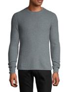 Original Penguin Textured Cotton & Merino Wool-blend Sweater