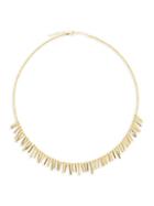 Gabi Rielle Get Personal 14k Gold Vermeil Wave Gold Necklace