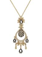 Effy 14 Kt. Gold And Diamond Pendant Necklace