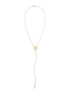 Lana Jewelry 14k Gold Disc Charm Lariat Necklace