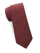 Saks Fifth Avenue Dotted Silk Tie