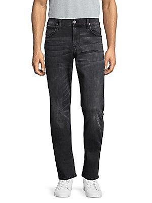 Hudson Jeans Faded Slim Straight Fit Jeans