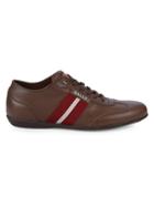 Bally Harlam Leather Sneakers