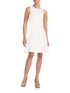 Karl Lagerfeld Eyelet Fit-and-flare Dress