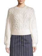 Amur Brie Crop Wool Sweater