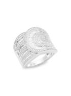 Effy 14k White Gold Diamond Statement Ring