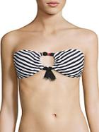 Onda De Mar Swim Miranda Ciranda Striped Bikini Top