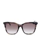 Bottega Veneta 53mm Square Core Sunglasses