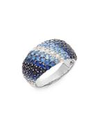 Effy Blue Sapphire & Sterling Silver Ring