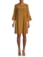 Max Mara Oscuri Silk Shift Dress