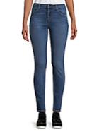 J Brand Faded High-rise Jeans
