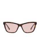 Versace Pop Chic 55mm Cat Eye Sunglasses