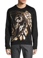 Versace Jeans Printed Cotton Sweater