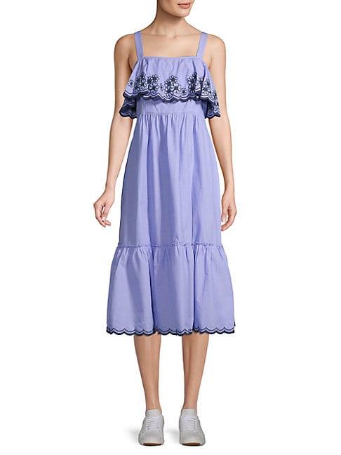 Kate Spade New York Daisy Embroidered Maxi Dress
