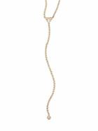 Ef Collection Triangle Diamond & 14k Yellow Gold Lariat Necklace
