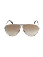 Givenchy 66mm Aviator Sunglasses